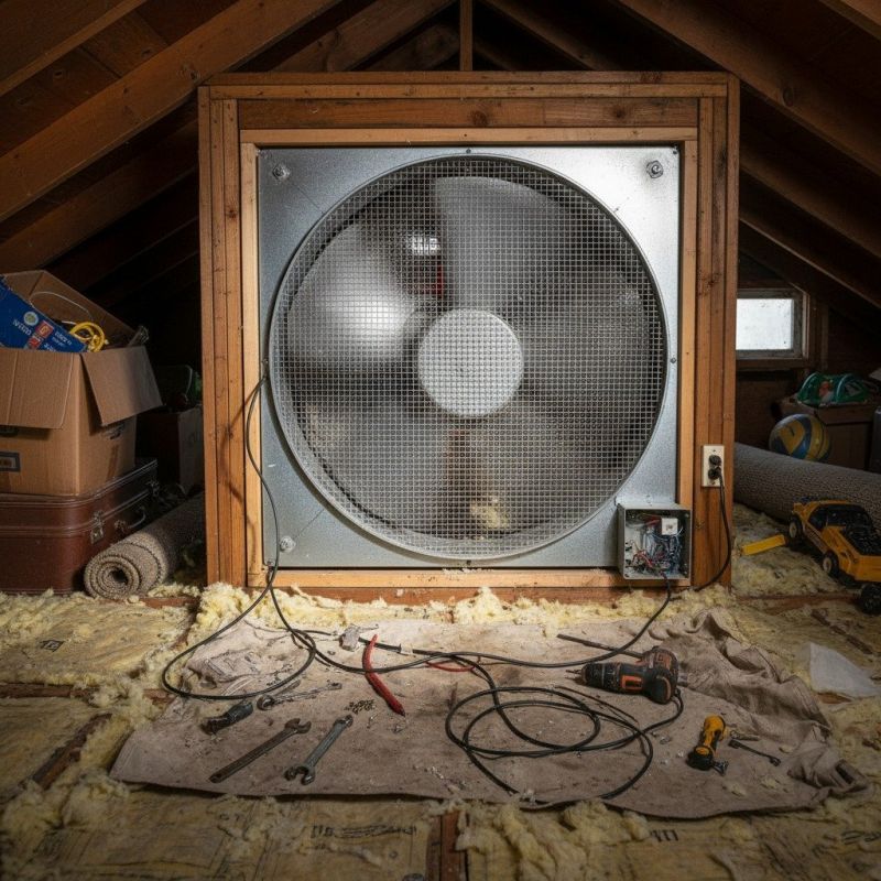 Attic Fan Servicing in Orem, UT