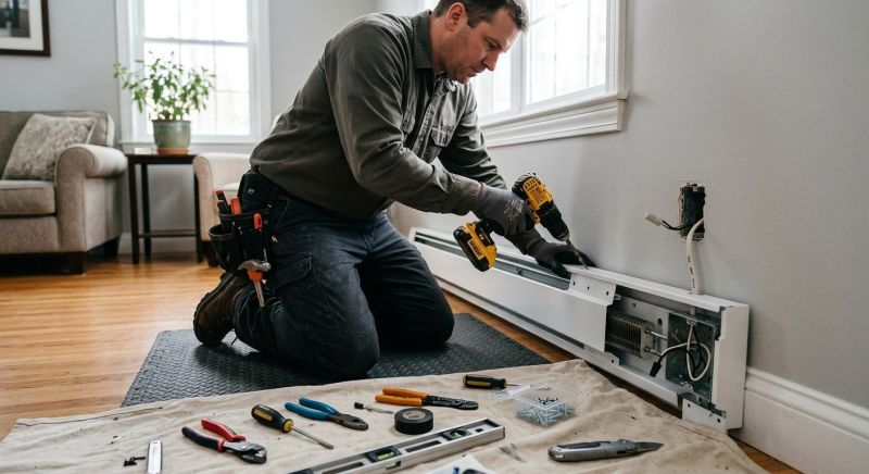 Baseboard Heater Replacement in Columbus, OH
