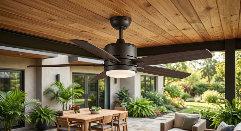 Exterior Fan Installation in Conroe, TX
