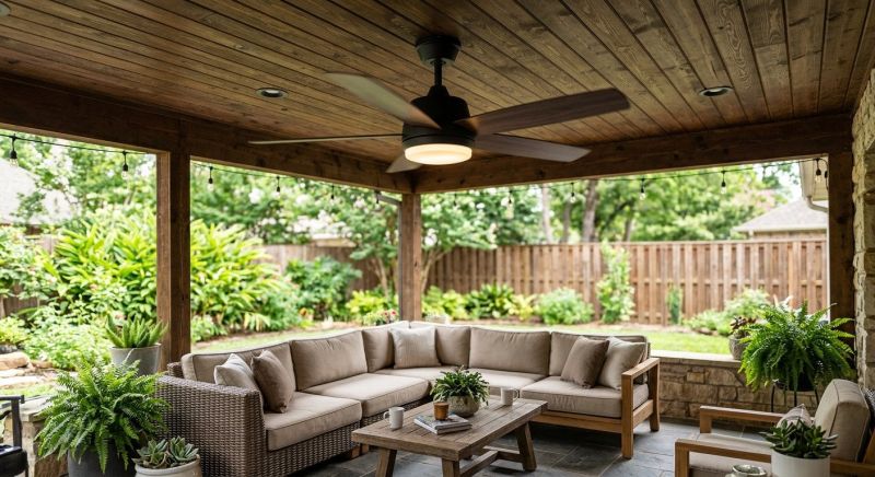 Patio Fan Installation in Wilmington, NC