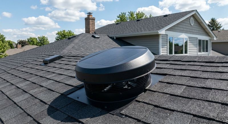 Solar Fan Installation in Alpharetta, GA