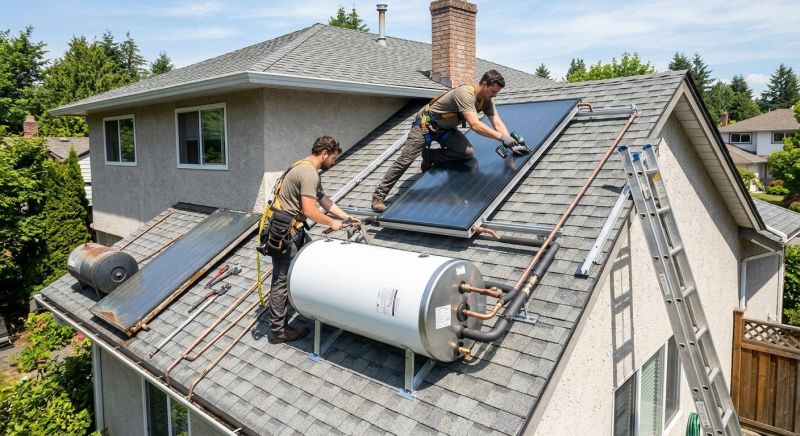 Solar Water Heater Replacement in Denver, CO
