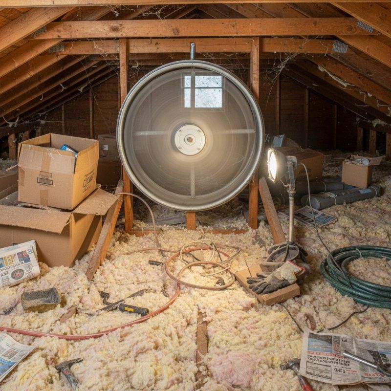 Attic Exhaust Fan Repair in Provo, UT