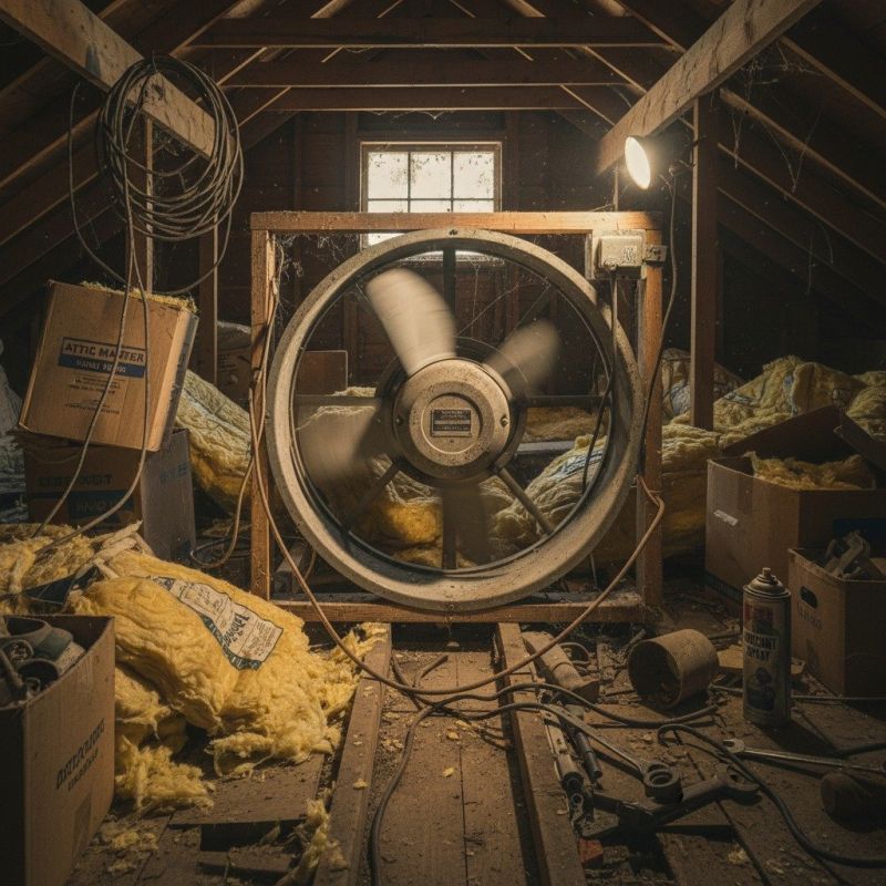 Attic Fan Motor Repair in Alpharetta, GA