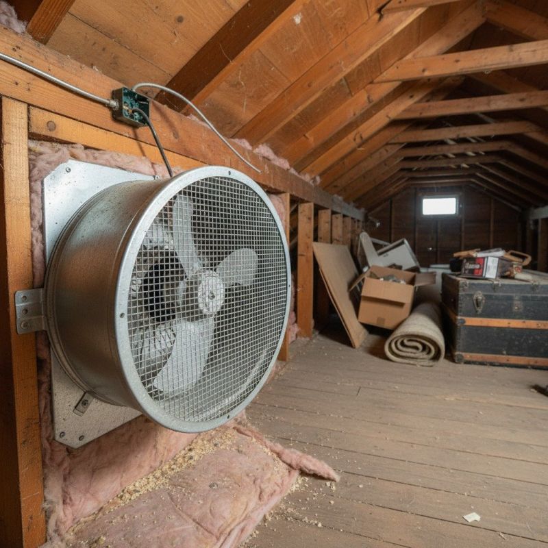 Attic Fan Replacement in Provo, UT