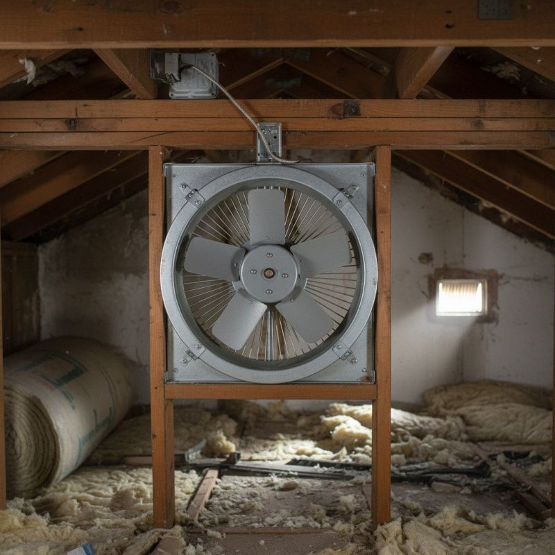 Attic Fan Replacement in Provo, UT