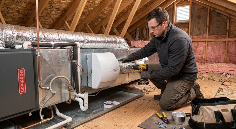 Attic Humidifier Installation in Cincinnati, OH