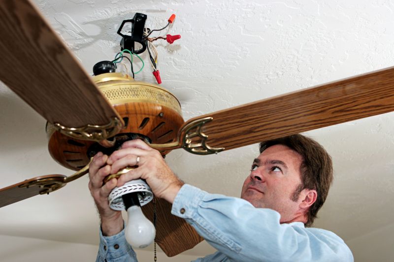 Ceiling Fan Installation in Wilmington, NC