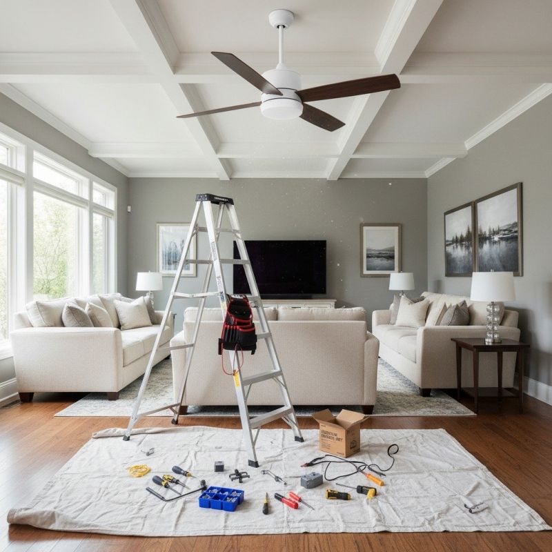 Garage Ceiling Fan Repair in Alpharetta, GA