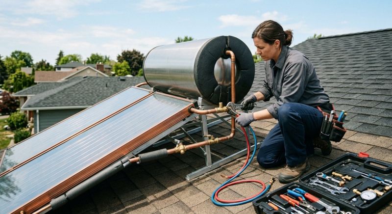 Solar Water Heater Service in Denver, CO
