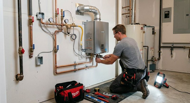 Tankless Heater Installation in Columbus, OH