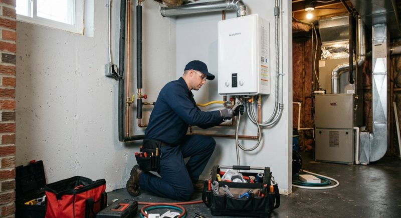 Tankless Heater Installation in Columbus, OH