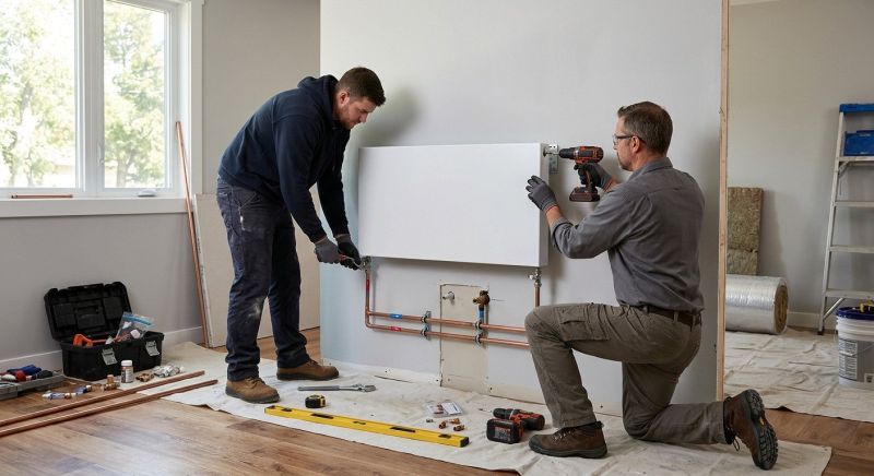 Wall Heating Installation in Monmouth County, NJ