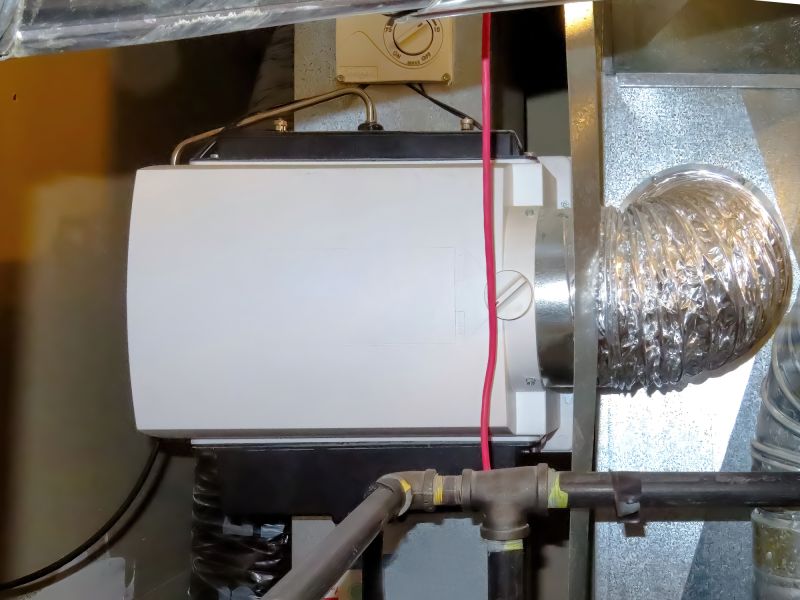 Dampers and Sensors Installed